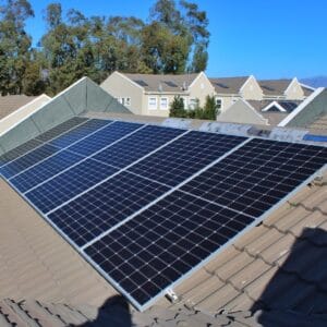 solar power system installed in de oude chardonnay estate, paarl